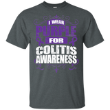 I Wear Purple for Colitis Awareness! T-shirt