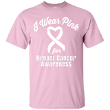 I Wear Pink For Breast Cancer - T-shirt & Hoodie Collection