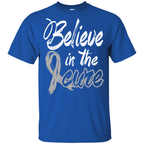 Believe in the cure! Brain Cancer Awareness KIDS t-shirt - The Awareness Store