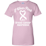 I Wear Pink For Breast Cancer Awareness T-Shirt