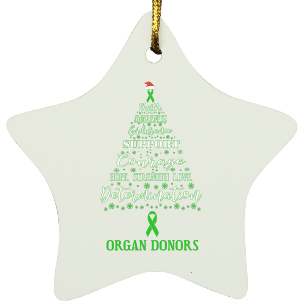 Organ Donor Star Decoration