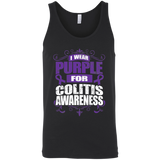 I Wear Purple for Colitis Awareness! Tank Top