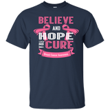 Believe & Hope Breast Cancer Awareness T-Shirt
