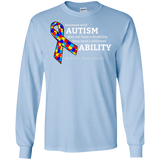 Different ability! Autism Awareness Long Sleeve T-Shirt