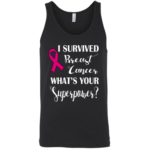 I Survived Breast Cancer! Tank Top - The Awareness Store