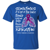Breathe! Cystic Fibrosis Awareness T-shirt