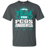 I Wear Teal for PCOS Awareness! T-shirt