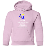 Extra Awesome! Down Syndrome Awareness KIDS Hoodie