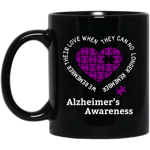 We remember their love! Alzheimer’s Awareness Mug - The Awareness Store