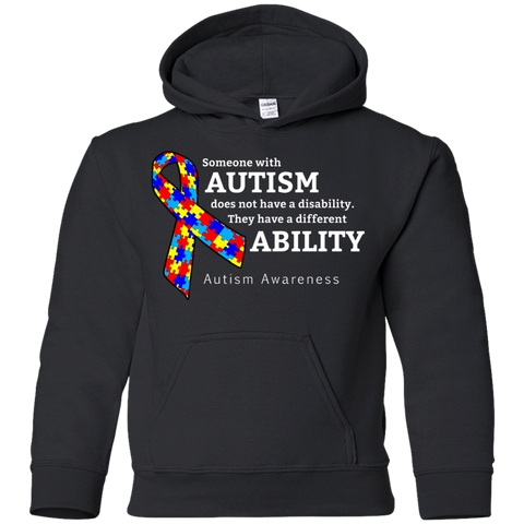 Different ability! Autism Awareness KIDS Hoodie - The Awareness Store