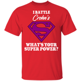 I battle Crohn's... Kids T-Shirt