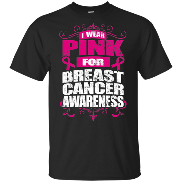 I Wear Pink for Breast Cancer Awareness! KIDS t-shirt