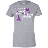 Hope Faith Love Lupus Awareness T-Shirt
