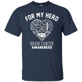 For my Hero! Brain Cancer Awareness T-Shirt