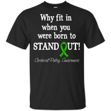 Born to Stand Out! Cerebral Palsy Awareness KIDS t-shirt
