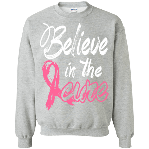 Believe in the cure - Breast Cancer Awareness Long Sleeves - The Awareness Store