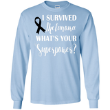 I Survived Melanoma! Long Sleeve T-Shirt