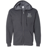Born to stand out! Down Syndrome Zip up Hoodie