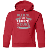 Believe and hope for a cure! Brain Cancer Awareness Kids Collection