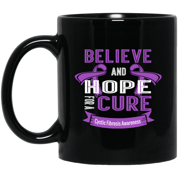 Believe & Hope for a Cure Cystic Fibrosis Awareness Mug