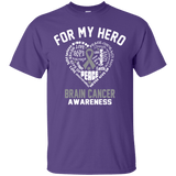 For my Hero! Brain Cancer Awareness T-Shirt