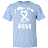 I Wear Blue! Child Abuse Awareness T-shirt