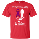 Not every disability is visible... Fibromyalgia Awareness T-Shirt