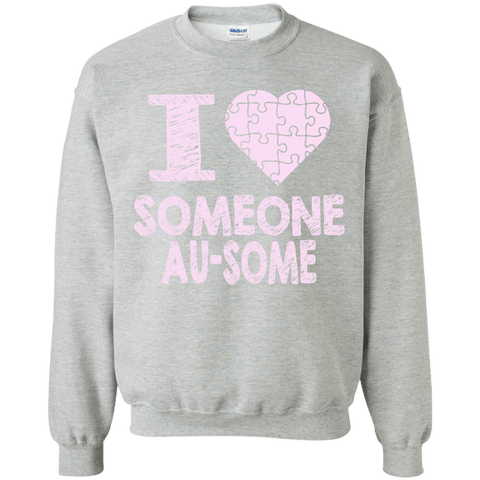 I love someone Au-Some! Autism Awareness Long Sleeved Collection - The Awareness Store