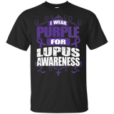 I Wear Purple for Lupus Awareness! KIDS t-shirt