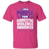 I Wear Purple for Domestic Violence Awareness! KIDS t-shirt - The Awareness Store