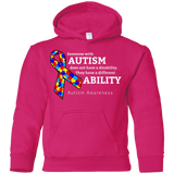 Different ability! Autism Awareness KIDS Hoodie