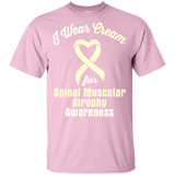 I Wear Cream! Spinal Muscular Atrophy Awareness KIDS t-shirt