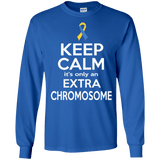 Keep Calm Down Syndrome Awareness Long Sleeved & Sweater