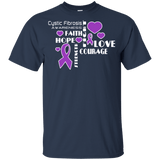 Hope Faith Love Cystic Fibrosis Awareness Kids Collection
