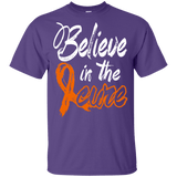 Believe in the cure Leukemia Awareness Kids t-shirt