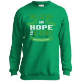 Youth Crewneck Sweatshirt - Someone Au-Some - The Awareness Store