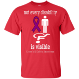 Not every disability is visible! Crohn’s & Colitis Awareness KIDS t-shirt