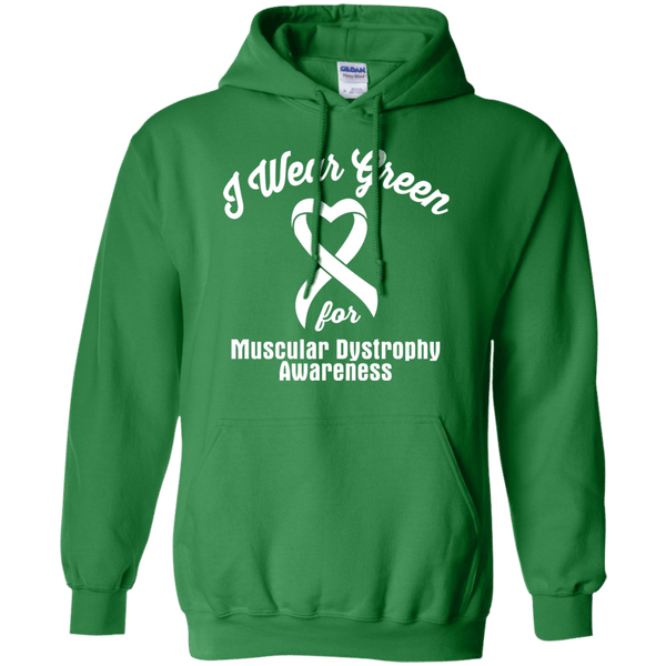 I Wear Green For Muscular Dystrophy Awareness.... Hoodie