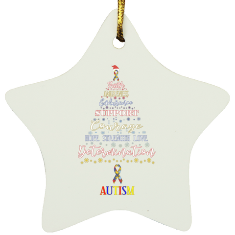 Autism Awareness Star Decoration - The Awareness Store