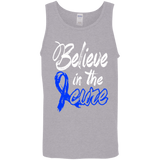 Believe in the cure Colon Cancer Awareness Unisex Tank Top