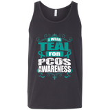 I Wear Teal for PCOS Awareness! Tank Top