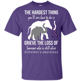 The hardest thing... Alzheimer’s Awareness KIDS t-shirt