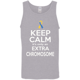 Keep Calm Down Syndrome Awareness Tank Top - The Awareness Store