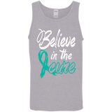 Believe in the cure Ovarian cancer Awareness Unisex Tank Top