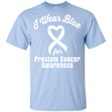 I Wear Blue! Prostate Cancer Awareness KIDS t-shirt