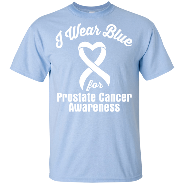 I Wear Blue! Prostate Cancer Awareness KIDS t-shirt