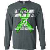 Tick The Box! Organ Donor Awareness Long Sleeve T-Shirt