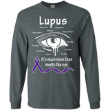 More than meets the eye! Lupus Awareness Long Sleeve T-Shirt