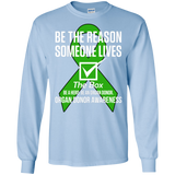 Tick The Box! Organ Donor Awareness Long Sleeve T-Shirt - The Awareness Store