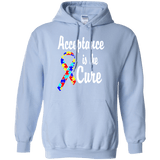 Acceptance is the Cure! Autism Awareness Hoodie